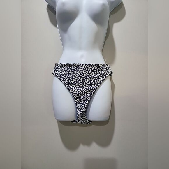 La Blanca Apulia Reversible Bikini Bottoms Indigo NWOT sz 16 blue/white - Picture 5 of 6